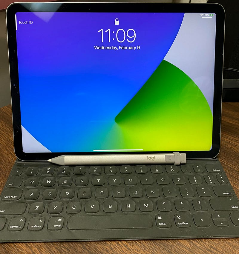 iPad Air with Smart Keyboard