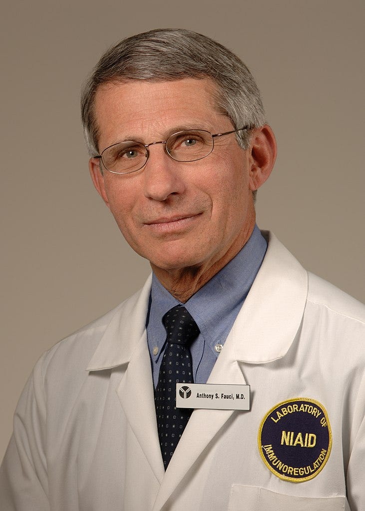 Dr. Anthony Fauci addressing COVID-19 concerns