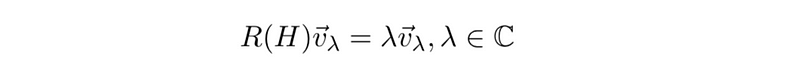 Basis Set of Eigenvectors