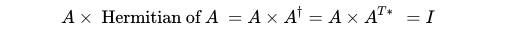 Hermitian Conjugate Representation