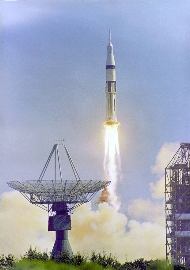 Launch of Apollo 7 from Kennedy Space Center