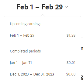 Earnings Overview