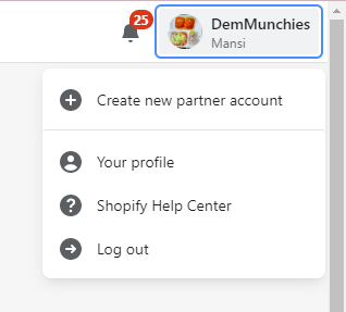 SVG icons in account settings