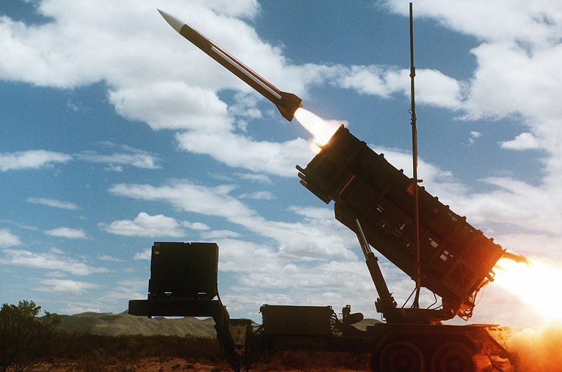 Ukrainian air defense systems in action