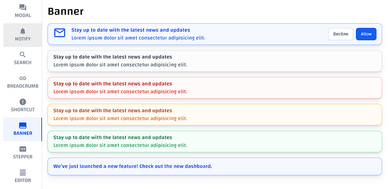 Reusable Frontend Components