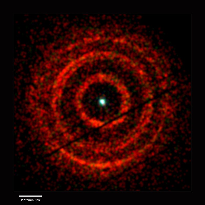 Binary system V404 Cygni as seen by NASA