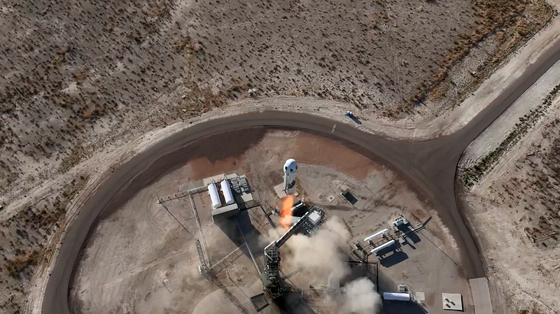 Blue Origin New Shepard Rocket