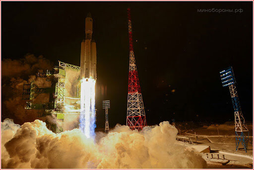 Launch of Angara-A5 Rocket