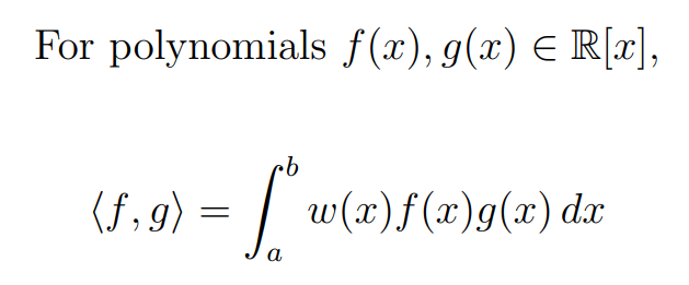 Scalar product definition