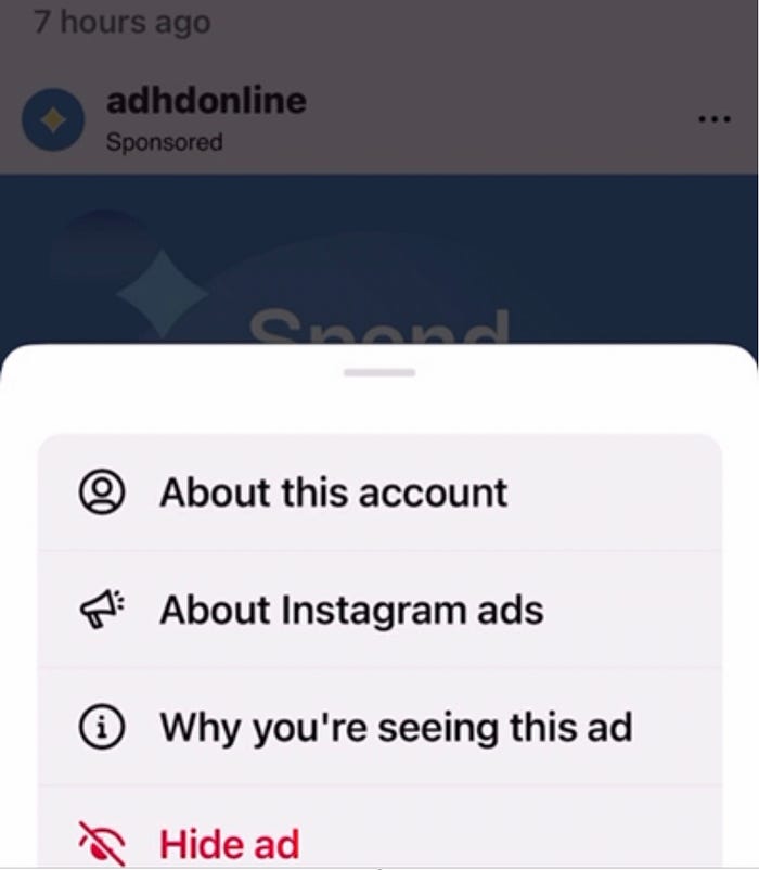 Advertising trends in mental health on social media