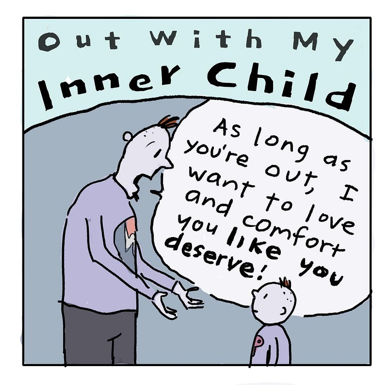 Inner Child Scolding Adult Self